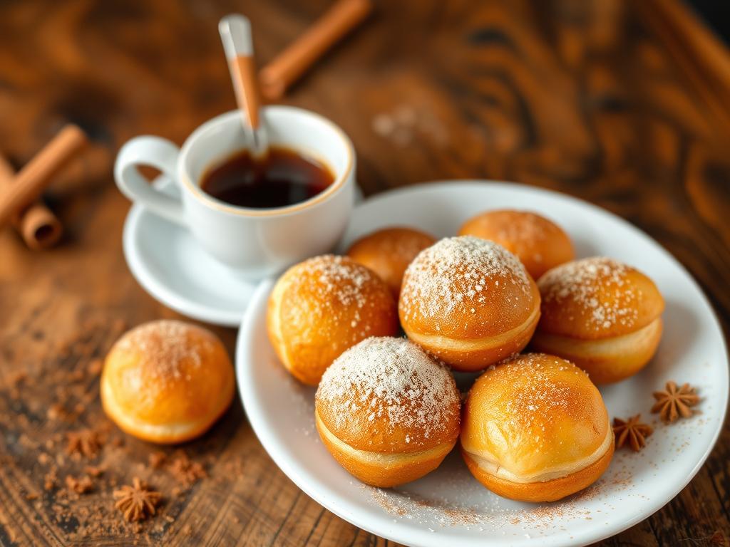 Bolinho de Chuva com Canela